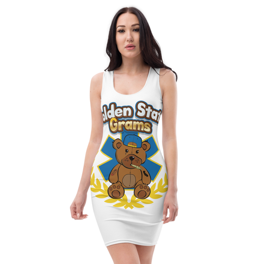 GSG LOGO FULL PRINT DRESS