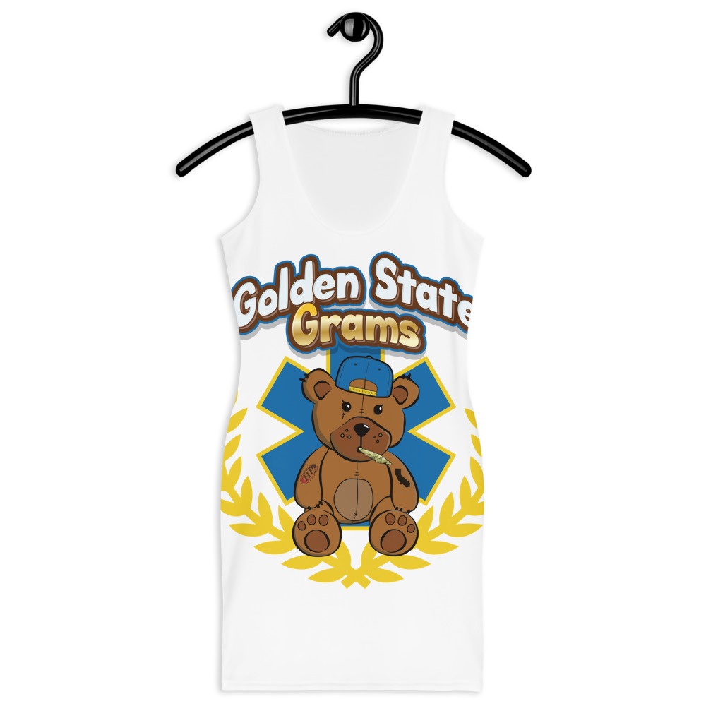 GSG LOGO FULL PRINT DRESS