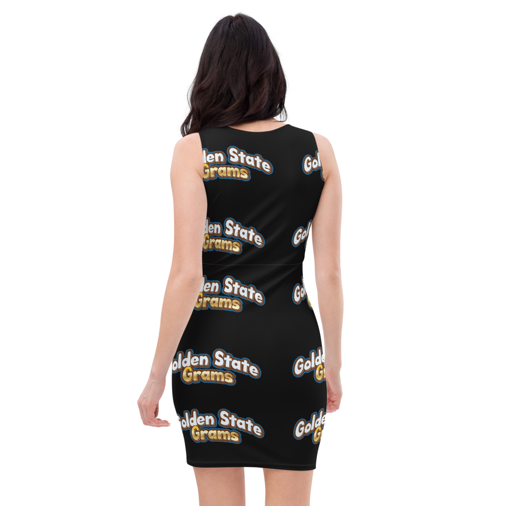 GSG LOGO FULL PRINT DRESS