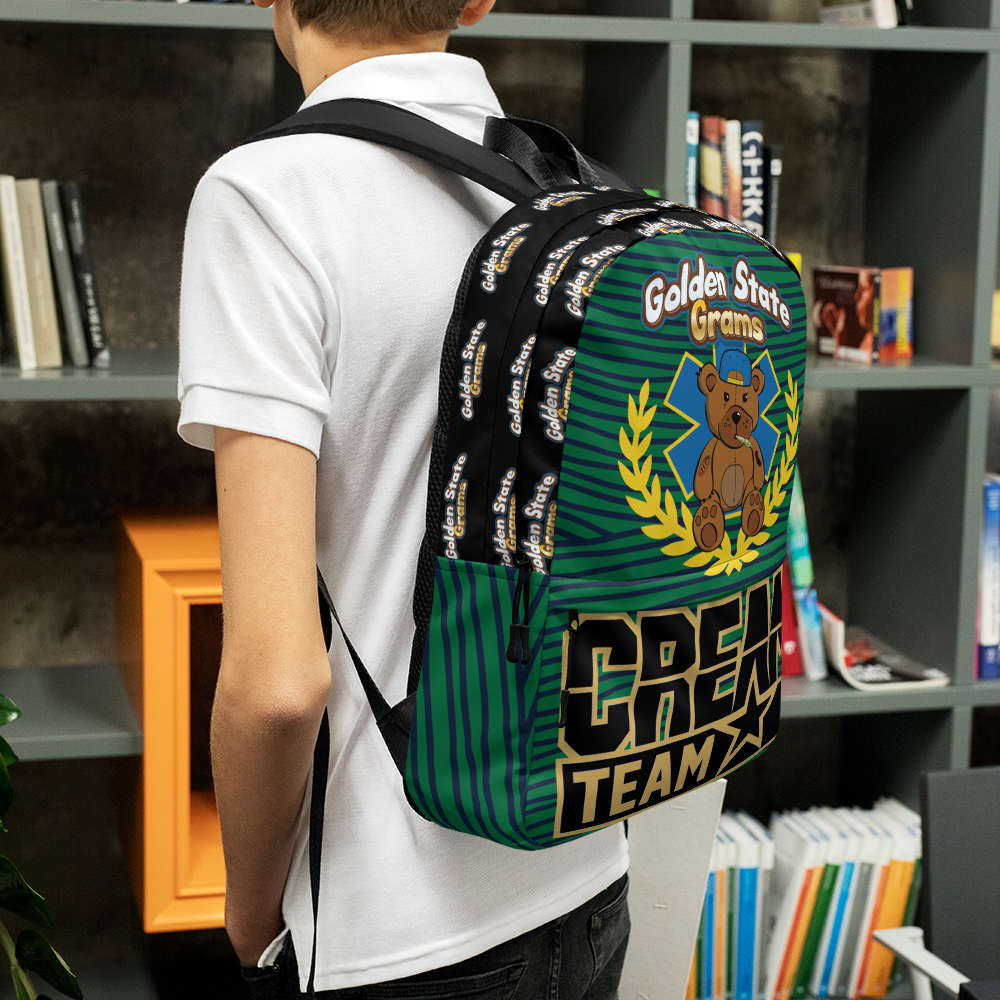 Green and Blue Stripes GSG BACKPACK