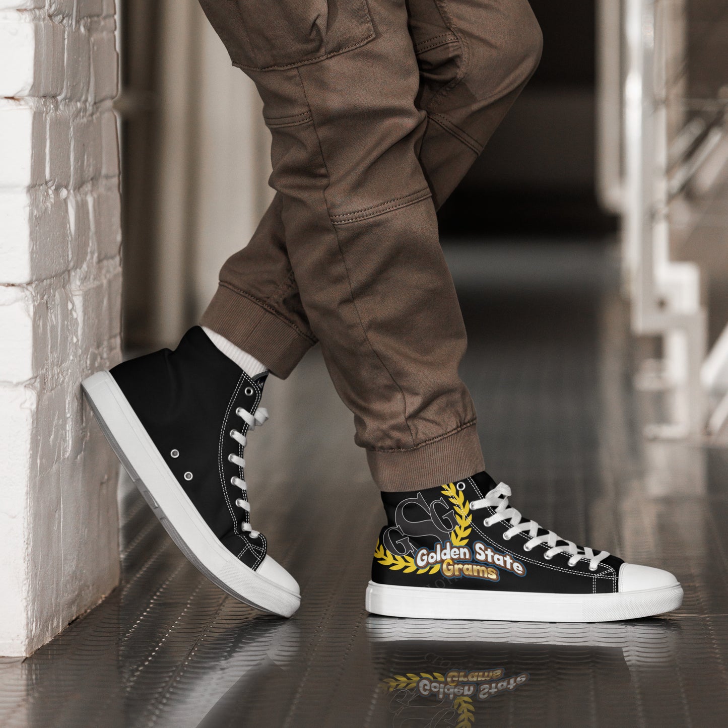 GSG Men’s high top canvas shoes
